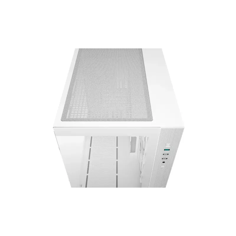Obudowa PC DeepCool CG330 3F biały — średnia wieża ATX, biała
