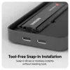 Obudowa SSD Hyper HD2500GL dla M.2 PCIe SSD (USB4 Gen4, USB‑C) Czarny