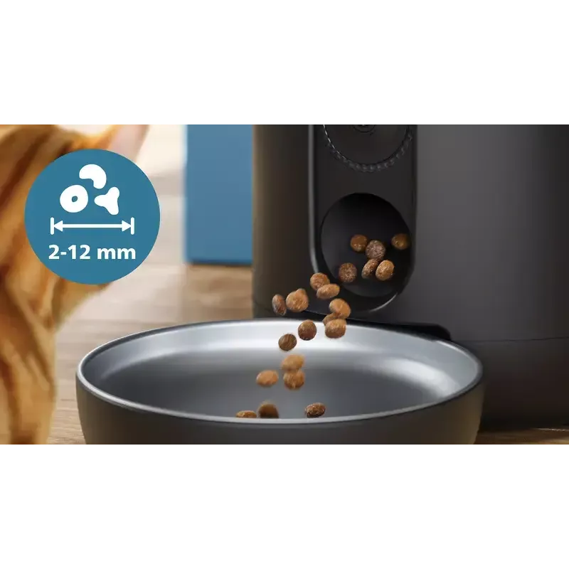 Automatyczny karmnik dla zwierząt Philips 5000 series PAW5320/02 z kamerą, pojemność na karmę i wodę 4,5 l, obudowa z tworzywa sztucznego, do użytku wewnątrz