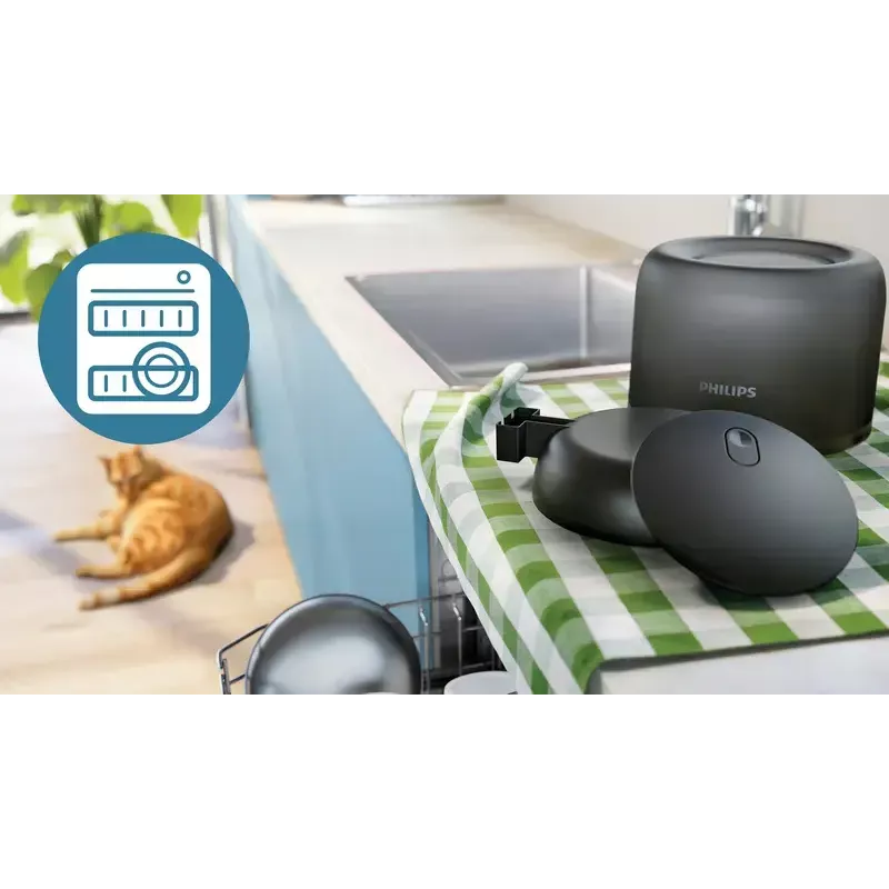 Automatyczny karmnik dla zwierząt Philips 5000 series PAW5320/02 z kamerą, pojemność na karmę i wodę 4,5 l, obudowa z tworzywa sztucznego, do użytku wewnątrz
