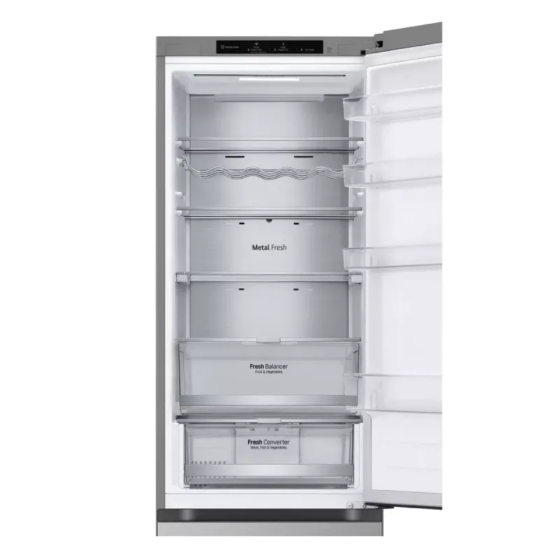 LG GBV7280CPY.APYQEUR lodówko-zamrażarka Wolnostojąca 387 L Stal nierdzewna