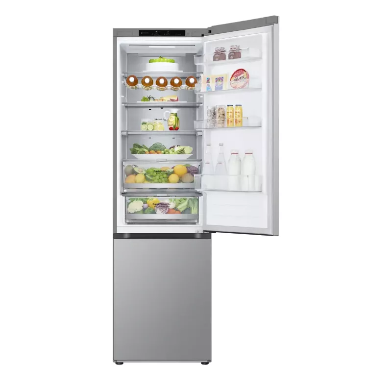 LG GBV7280CPY.APYQEUR lodówko-zamrażarka Wolnostojąca 387 L Stal nierdzewna