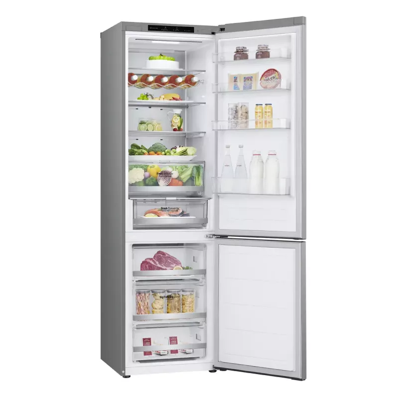 LG GBV7280CPY.APYQEUR lodówko-zamrażarka Wolnostojąca 387 L Stal nierdzewna
