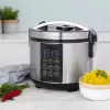 Multicooker Tristar RK-6132 — 1,5 L, 500 W, 7 programów automatycznych, LCD, stal nierdzewna/czarny