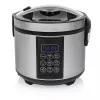 Multicooker Tristar RK-6132 — 1,5 L, 500 W, 7 programów automatycznych, LCD, stal nierdzewna/czarny