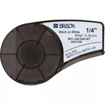 Samoprzylepna etykieta do drukarki Brady 139744 Czarny Biały