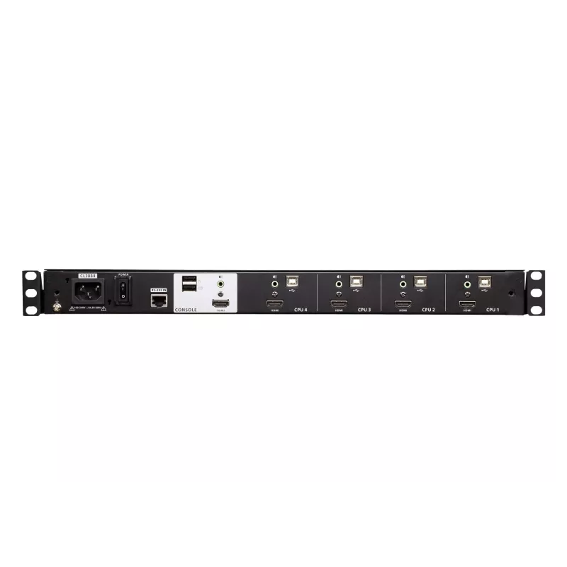 ATEN CL3884NW-ATA-ITG konsola rackowa 47 cm (18.5 cala) Czarna