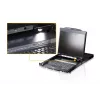 ATEN CL5808N konsola rack 48,3 cm (19 cali) 1280 x 1024 pikseli Metal, Plastik Czarny 1U