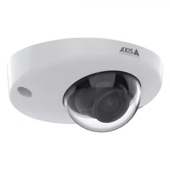 Kopułkowa kamera bezpieczeństwa IP AXIS 02502-001 — sufitowa wewnętrzna, 1920×1080, obiektyw 3,6 mm, przetwornik CMOS 1/2,9 cala, 0,04 lx, zakres obrotu 250°