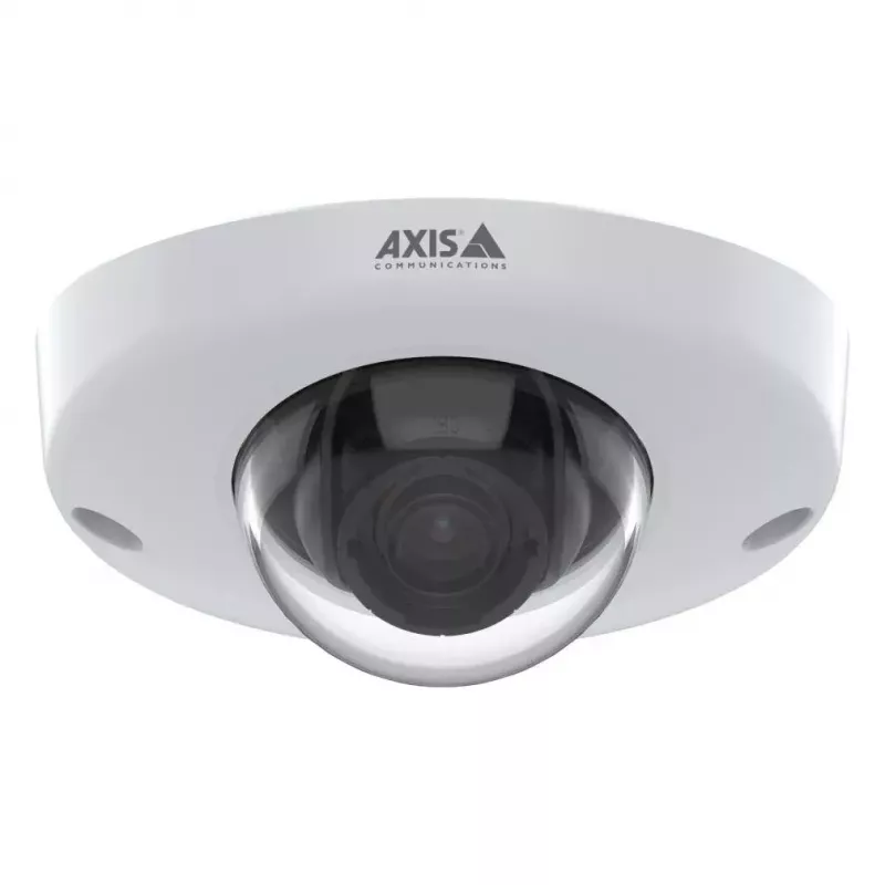 Kopułkowa kamera bezpieczeństwa IP AXIS 02502-001 — sufitowa wewnętrzna, 1920×1080, obiektyw 3,6 mm, przetwornik CMOS 1/2,9 cala, 0,04 lx, zakres obrotu 250°