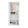Obudowa komputerowa Darkflash AIRNOVA (biała) z 3 preinstalowanymi wentylatorami