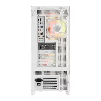 Obudowa komputerowa Darkflash AIRNOVA (biała) z 3 preinstalowanymi wentylatorami