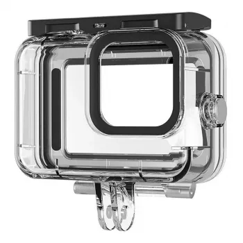Zestaw ochronny Telesin do GoPro Hero 12/11/10/9 – twarda obudowa i silikonowe etui