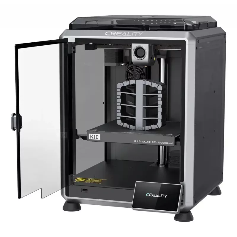 Drukarka 3D Creality K1C FDM Wi‑Fi — PLA/ABS/ASA/PETG/TPU, Warstwa 0,1–0,35 mm, 4,3-calowy ekran dotykowy, 100–240V
