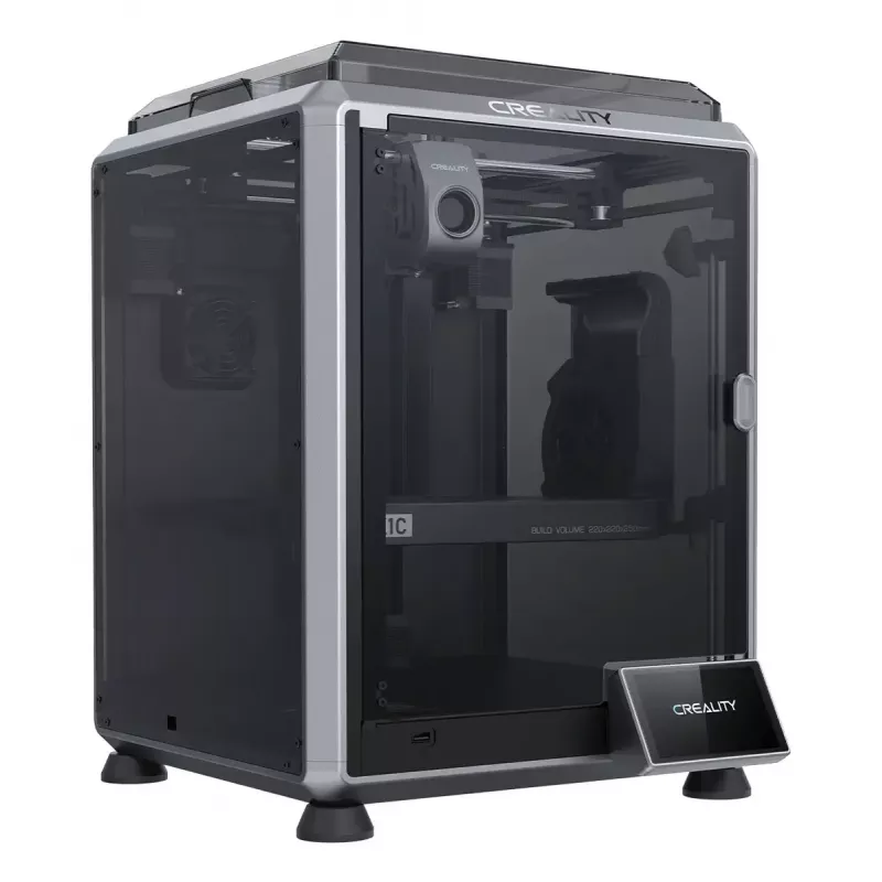 Drukarka 3D Creality K1C FDM Wi‑Fi — PLA/ABS/ASA/PETG/TPU, Warstwa 0,1–0,35 mm, 4,3-calowy ekran dotykowy, 100–240V