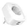 Inteligentne gniazdko WiFi Gosund SP112-M z 2x USB — zestaw dwóch sztuk