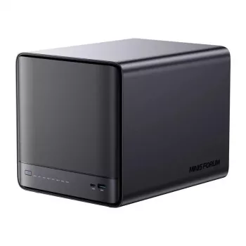 Mini-PC Minis Forum NAS N5 Pro AMD Ryzen AI 9 HX Pro 370, 32GB RAM, 128GB pamięci