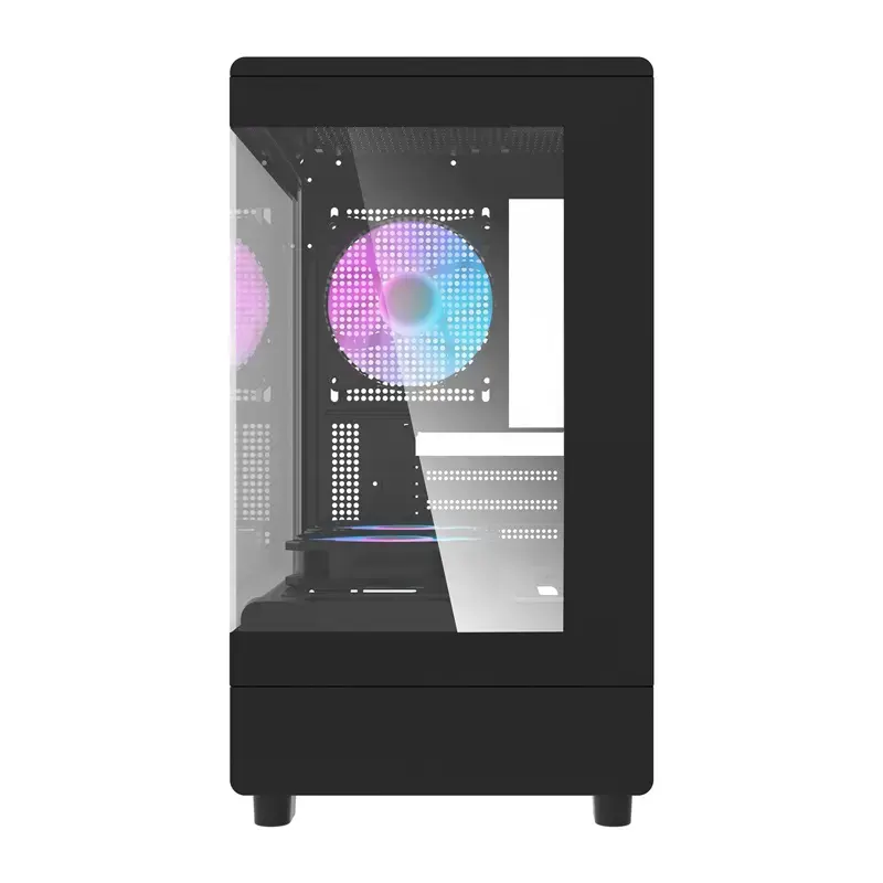 Obudowa komputerowa DarkFlash DB330M Czarny v2 z trzema fabrycznie zamontowanymi wentylatorami