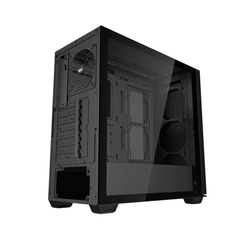 Obudowa komputerowa ATX Darkflash DS900WS — midi tower, bez wentylatorów, czarna