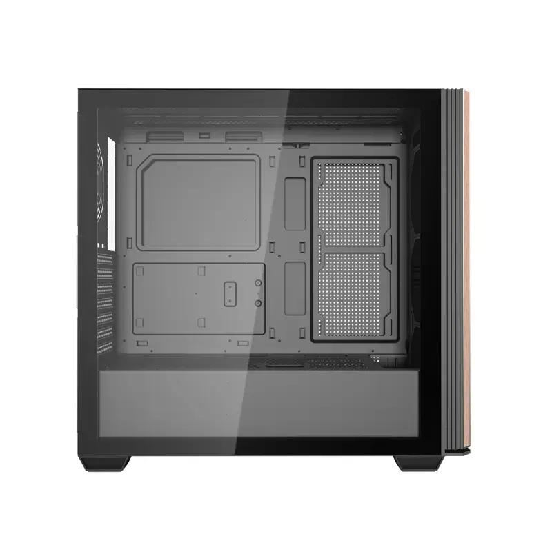 Obudowa komputerowa ATX Darkflash DS900WS — midi tower, bez wentylatorów, czarna