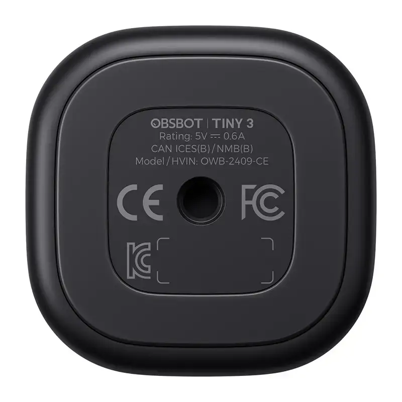 OBSBOT Tiny 3 Remote Combo — kompaktowa kamera internetowa AI z pilotem