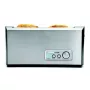 Toster Gastroback Design Pro 4S 2 kromki 1500 W Czarny Stal nierdzewna