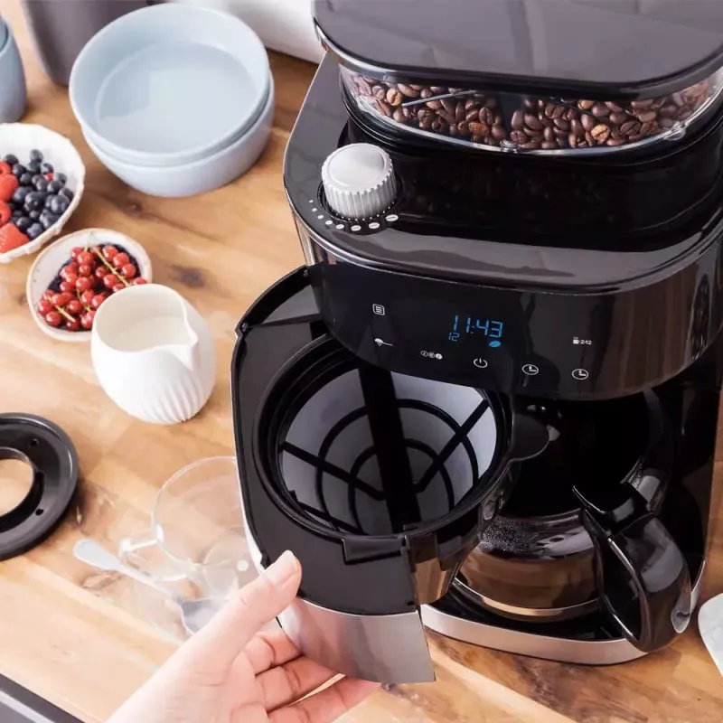 Ekspres przelewowy Gastroback 1,5 L Grind & Brew Pro