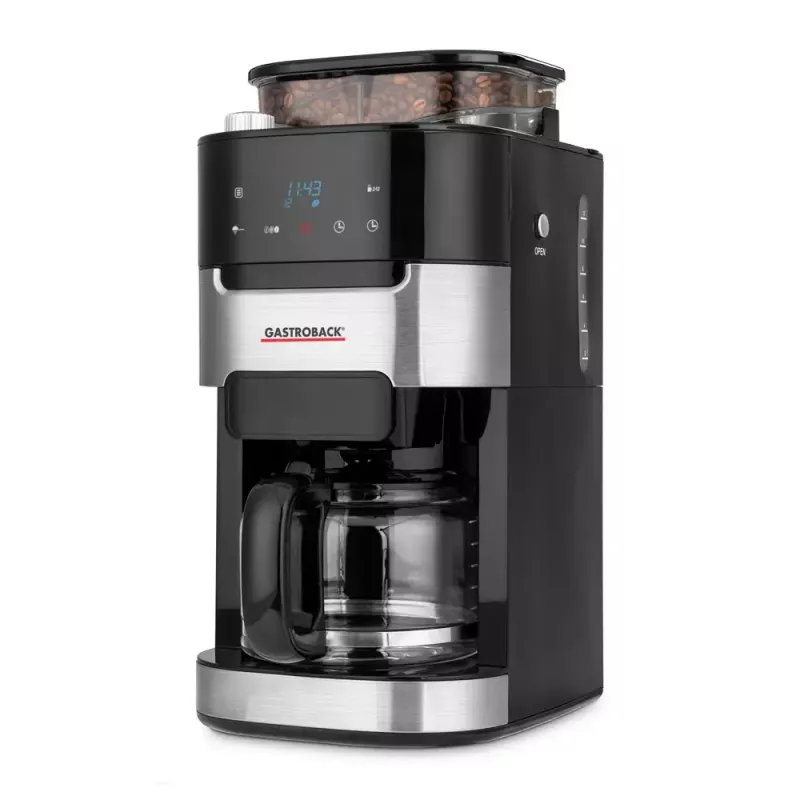 Ekspres przelewowy Gastroback 1,5 L Grind & Brew Pro