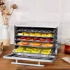 Suszarka do żywności GASTROBACK Mini Professional 400 W, stal nierdzewna, timer do 24 h, 282×347×206 mm