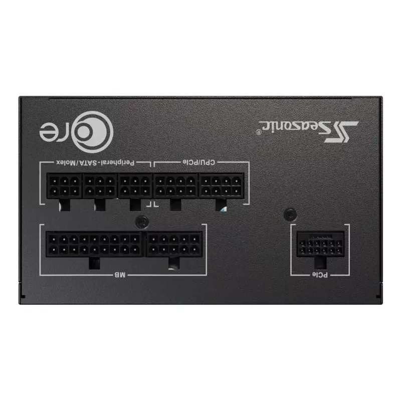 Zasilacz Seasonic CORE GC-850 ATX 3.1 850 W 24-pin ATX w pełni modularny 80 PLUS Gold czarny