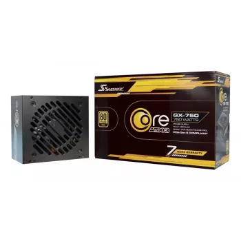 Zasilacz Seasonic CORE GC-750 ATX 3.1 750 W 24-pin ATX w pełni modułowy 80 PLUS Gold czarny