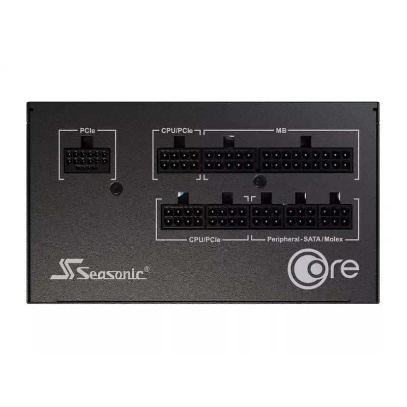 Zasilacz Seasonic CORE GC-650 ATX 3.1 650 W 24-pin ATX w pełni modułowy 80 PLUS Gold Czarny