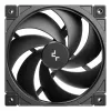 Wentylator obudowy DeepCool FD12 V2 120 mm Czarny, 500–2500 RPM, łożysko hydrauliczne, 4 szt.