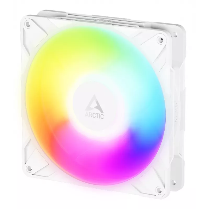ARCTIC Freezer P14 Pro Reverse A-RGB (biały) - 3 szt. - wentylator PWM A-RGB 140 mm z rozgałęźnikiem kabli