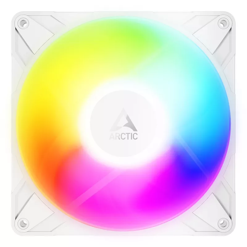 ARCTIC Freezer P14 Pro Reverse A-RGB (biały) - 3 szt. - wentylator PWM A-RGB 140 mm z rozgałęźnikiem kabli