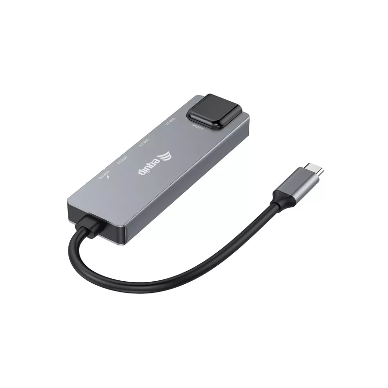 Equip 5 w 1 wielofunkcyjny adapter, 2.5GbE, USB-A x 2, USB-C x 1, USB-C, 100 W USB PD