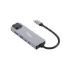 Equip 5 w 1 wielofunkcyjny adapter, 2.5GbE, USB-A x 2, USB-C x 1, USB-C, 100 W USB PD