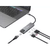 Equip 5 w 1 wielofunkcyjny adapter, 2.5GbE, USB-A x 2, USB-C x 1, USB-C, 100 W USB PD