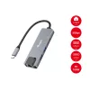 Equip 5 w 1 wielofunkcyjny adapter, 2.5GbE, USB-A x 2, USB-C x 1, USB-C, 100 W USB PD
