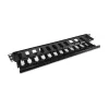 Equip 19-calowy panel do zarządzania kablami do montażu w szafie rack, czarny