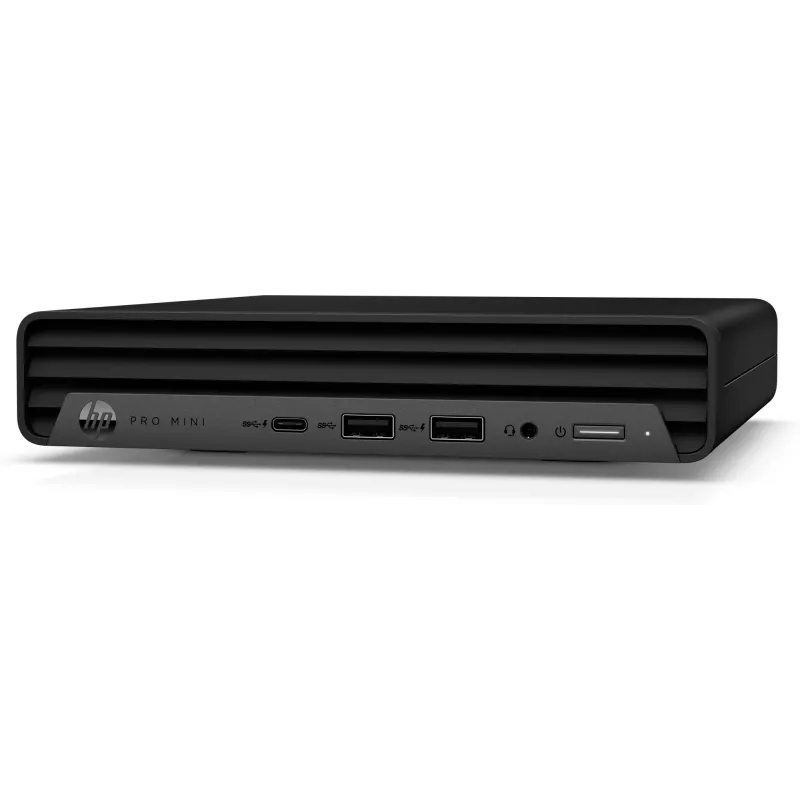 HP Pro 400 G9 Intel® Core™ i3 i3-12100T 16 GB DDR4-SDRAM 256 GB SSD Windows 11 Pro Mini PC Czarny