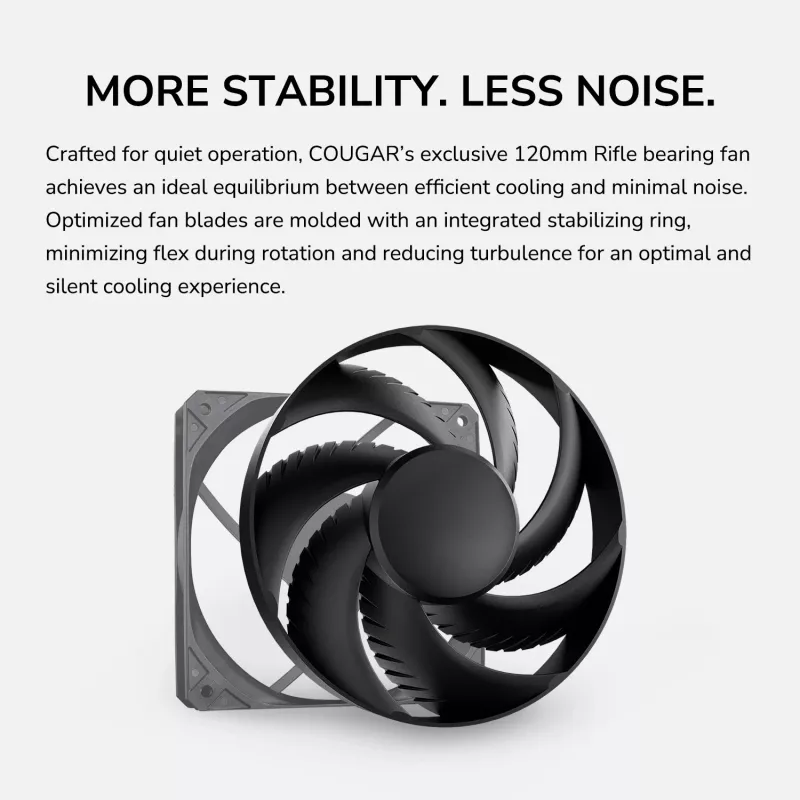 Zasilacz Cougar GR 850W ATX3.1 PCIe 5.1 80 PLUS Gold, 850 W, 20+4 pin ATX, wentylator 120 mm, czarny