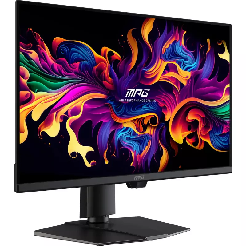 Monitor komputerowy MSI MPG 271QRDE QD-OLED X50, 26,5 cala (67,3 cm), 2560×1440, QD-OLED, 1 ms, 16:9, koncentrator USB 2.0, montaż VESA, regulacja wysokości, czarny