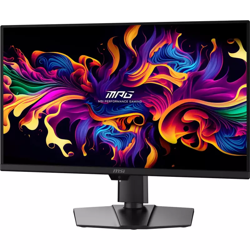 Monitor komputerowy MSI MPG 271QRDE QD-OLED X50, 26,5 cala (67,3 cm), 2560×1440, QD-OLED, 1 ms, 16:9, koncentrator USB 2.0, montaż VESA, regulacja wysokości, czarny
