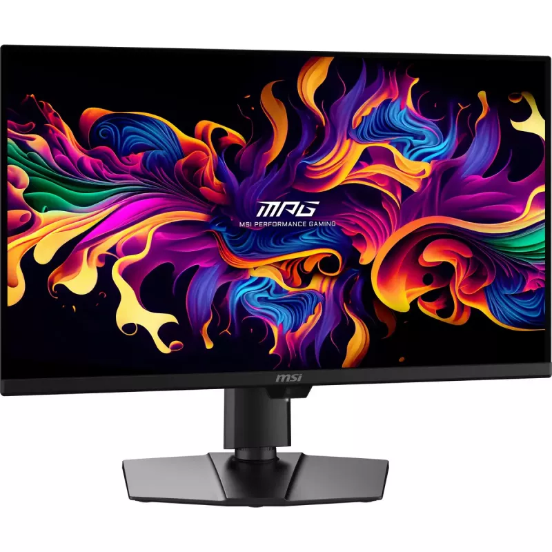 Monitor komputerowy MSI MPG 271QRDE QD-OLED X50, 26,5 cala (67,3 cm), 2560×1440, QD-OLED, 1 ms, 16:9, koncentrator USB 2.0, montaż VESA, regulacja wysokości, czarny