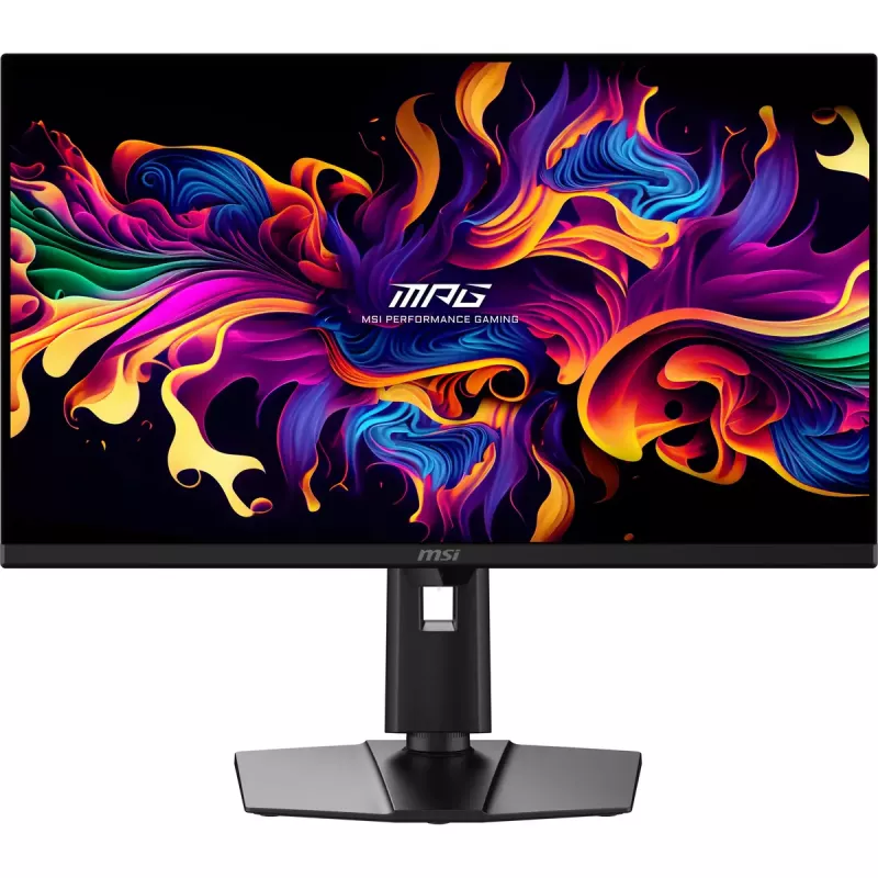 Monitor komputerowy MSI MPG 271QRDE QD-OLED X50, 26,5 cala (67,3 cm), 2560×1440, QD-OLED, 1 ms, 16:9, koncentrator USB 2.0, montaż VESA, regulacja wysokości, czarny