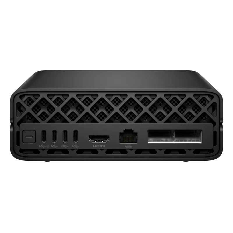 HP ZGX Nano G1n AI GB10 128 GB LPDDR5x-SDRAM 4 TB SSD Linux Mini PC Workstation AI Workstation, AI PC Czarny