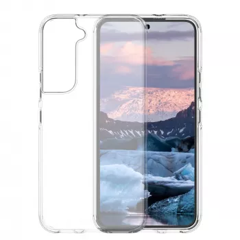 Etui na telefon dbramante1928 Iceland Pro do Samsung Galaxy S22 — przezroczyste, z plastiku z recyklingu, do ekranu 6,1 cala