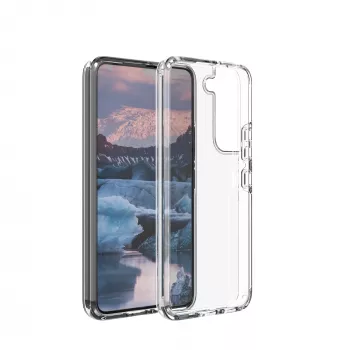 Etui na telefon dbramante1928 Iceland Pro do Samsung Galaxy S22 — przezroczyste, z plastiku z recyklingu, do ekranu 6,1 cala
