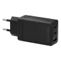 ładowarka ścienna dbramante1928 re-charge IT EU — 2× USB‑C 65 W + 1× USB‑A, wewnętrzna, AC, czarna